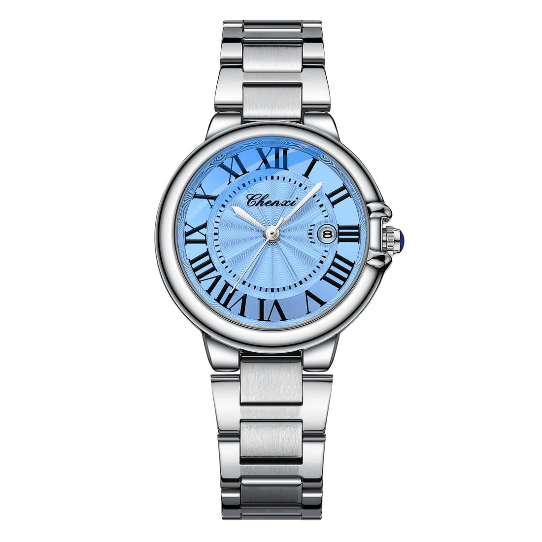 Krono ROMA™ His & Hers – Waterproof Steel Couple Watches | Calendar + Luminous Dial