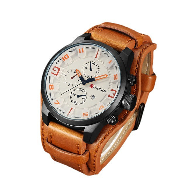KronoBelt™ Sports Chrono | Large Plate Quartz Watch